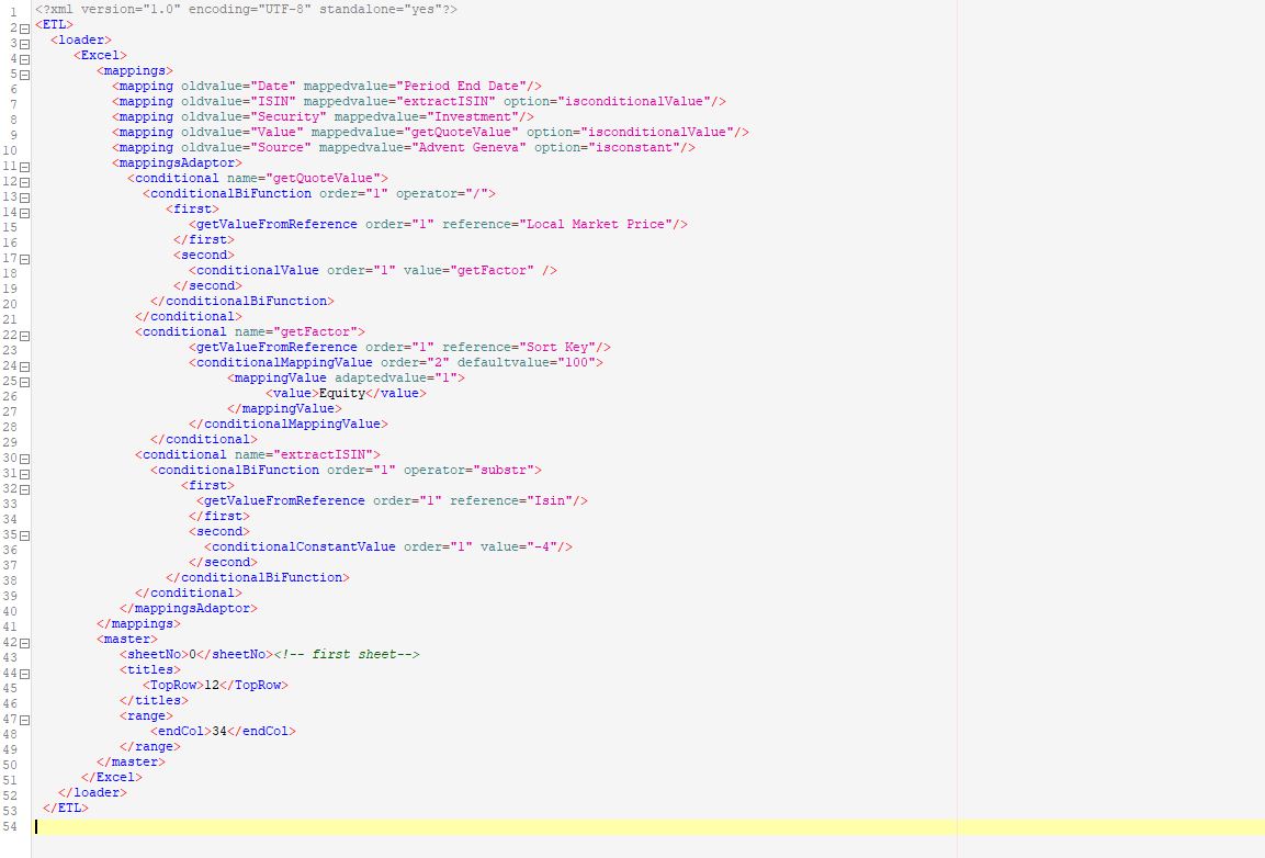 Create your own feeds using our ETL